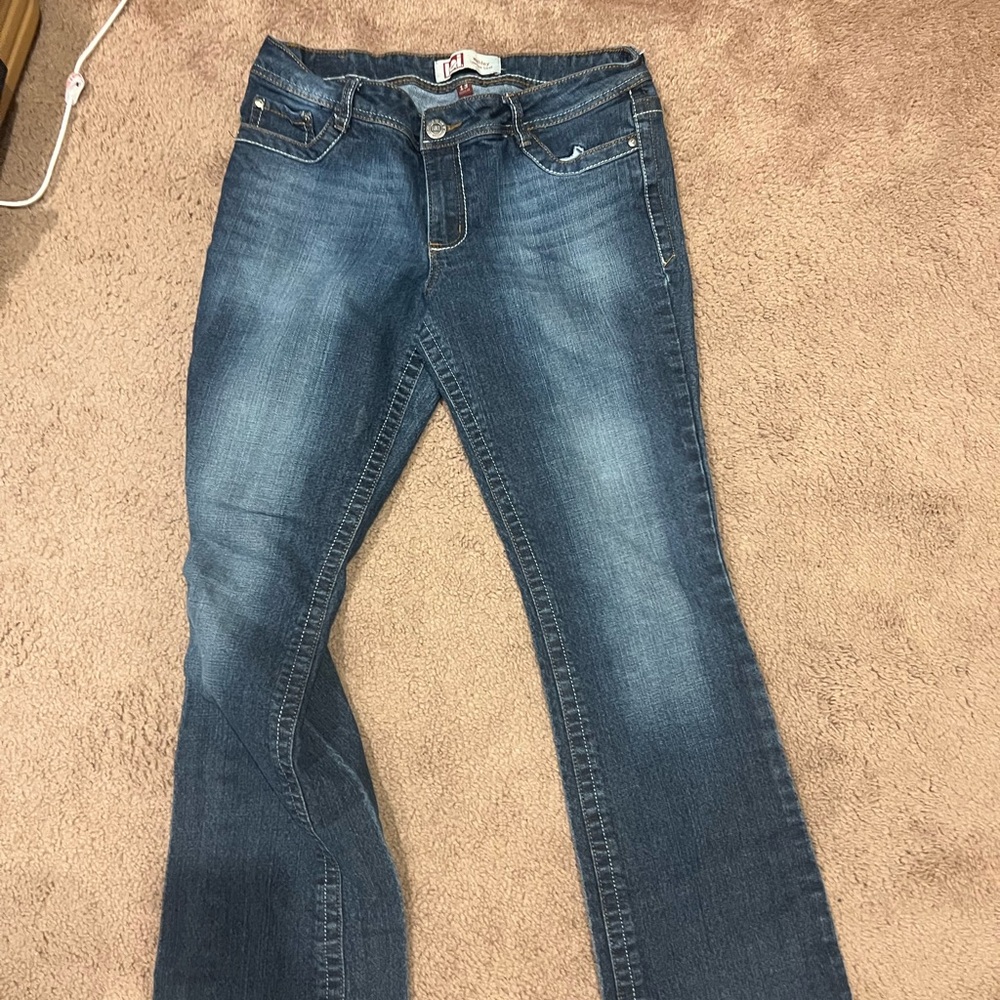 Ashley By 26 International Blue Boot Cut Jeans